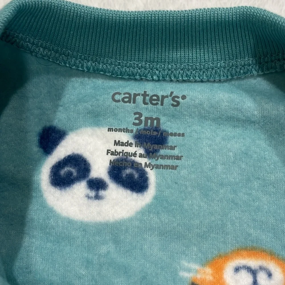 Carter’s Fleecey Snap PJs